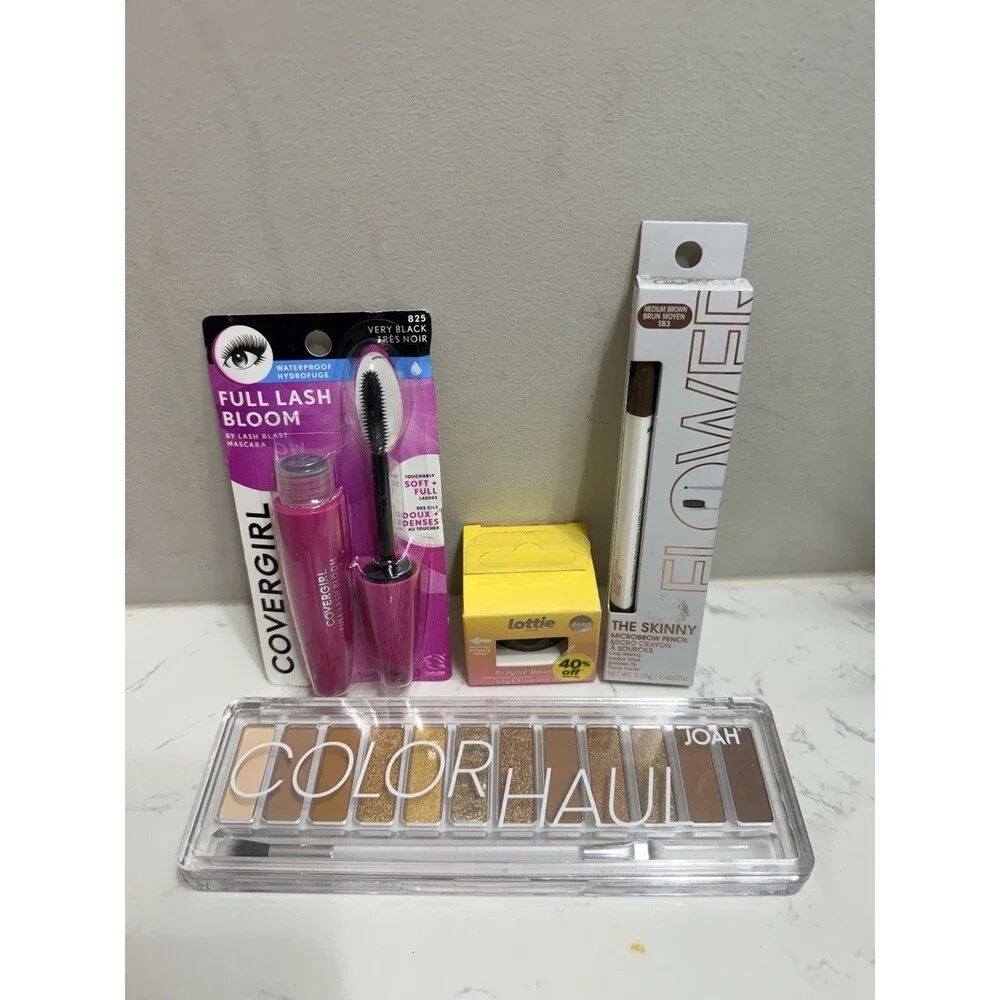 Makeup Bundle 4pc CoverGirl Joah Lottie Eyes Brow Mascara New
